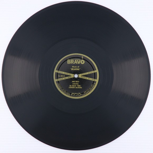 Bravo Pops Symphony Orchestra South Pacific & Oklahoma 1959 LP Record Bravo K103 - Picture 11 of 16